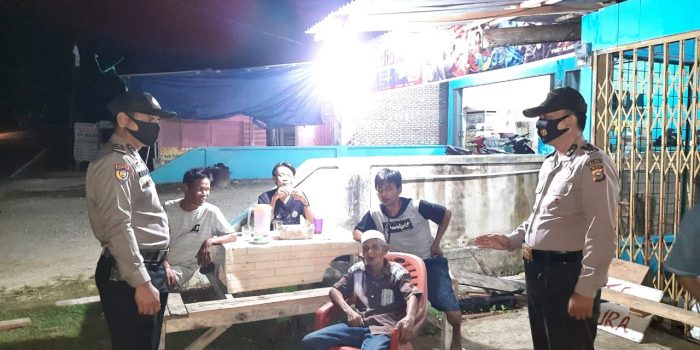 Guna Menjaga Keamanan, Polsek Bunut  Ajak Masyarakat untuk Saling Berinteraksi