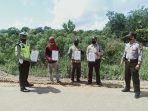 Mengantisipasi Terjadi Kebakaran, Polsek Pangkalan Kuras Lakukan Pengecekan Dilahan Yang Rawan Terjadi Karhutla