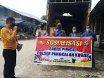 Kapolsek Pangkalan Kuras Ingatkan Masyarakat Agar Tidak Melakukan Pungli