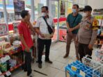 Polsek Bunut Cek Ketersediaan Minyak Goreng di Swalayan