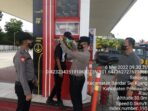 Personel Polsek Bandar Sei Kijang Kembali Bagikan Masker Gratis Kepada Pengguna Jalan.