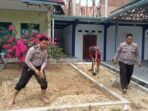 Jelang HUT Bhayangkara ke 76, Kapolsek Kerumutan Iptu Putra Sontomi, S.Kom Pimpin Bhakti Sosial di Masjid Al Muhajirin Pematang Tinggi.