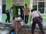 Polsek Bunut Kembali Lakukan Aksi Bhakti Sosial, Laksanakan Goro di Masjid Al Muhajirin.