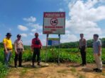 Cegah Karhutla, Kapolsek Pangkalan Lesung AKP Liston Sihombing SH.MH Pimpin Langsung Pengecekan Embung Air dan Kanal Blocking di PT Sari Lembah Subur.