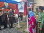 Kegiatan Peresmian Rumah Restorative Justice Kejaksaan Negeri Bengkalis Mengikuti Prokes Yang Ketat.