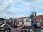 Rumah Karyawan Divisi II PT. Adei Plantation Habis di Lalap Sijago Merah
