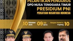 Jan Maringka : Pelantikan Serentak dan Jalan Sehat DPD NTT dan 22 DPC NTT, Langkah Nyata Presidium PNI Di Timur Indonesia